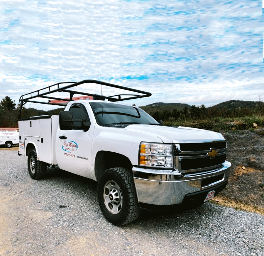 banner with JME truck