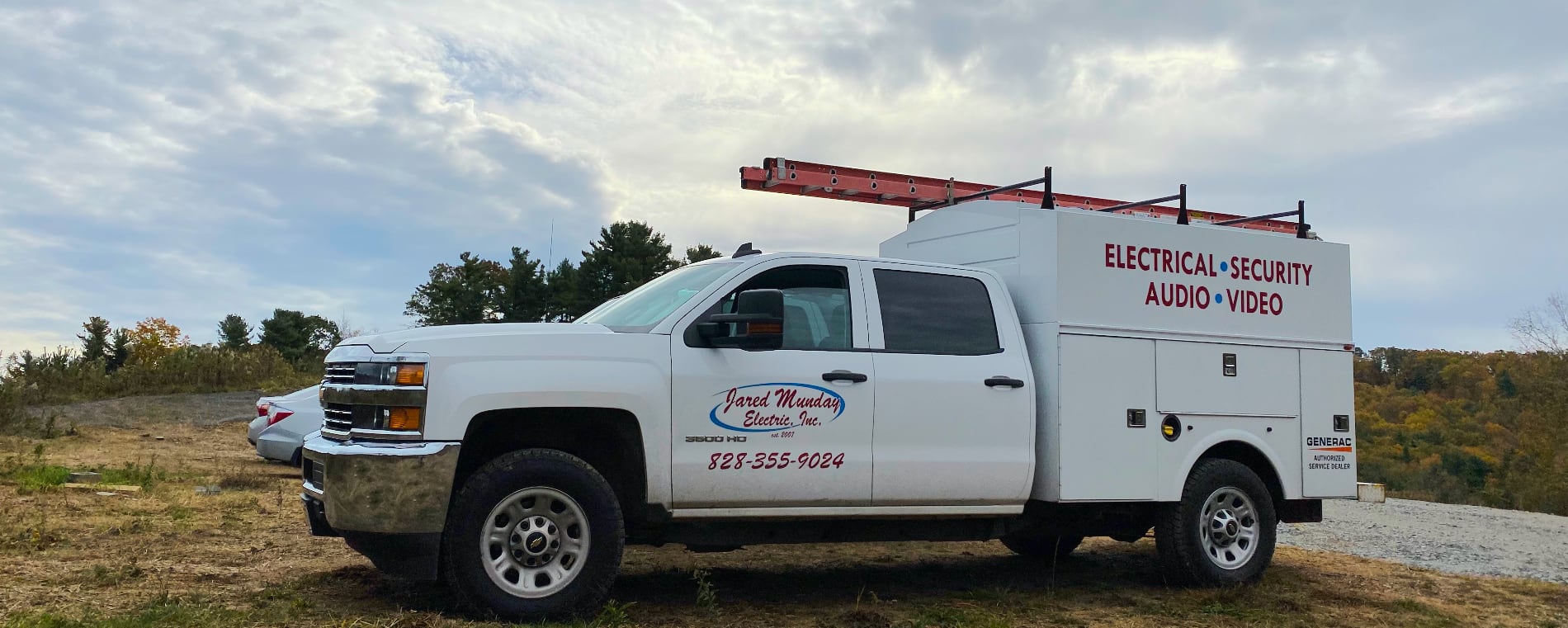 banner with JME truck